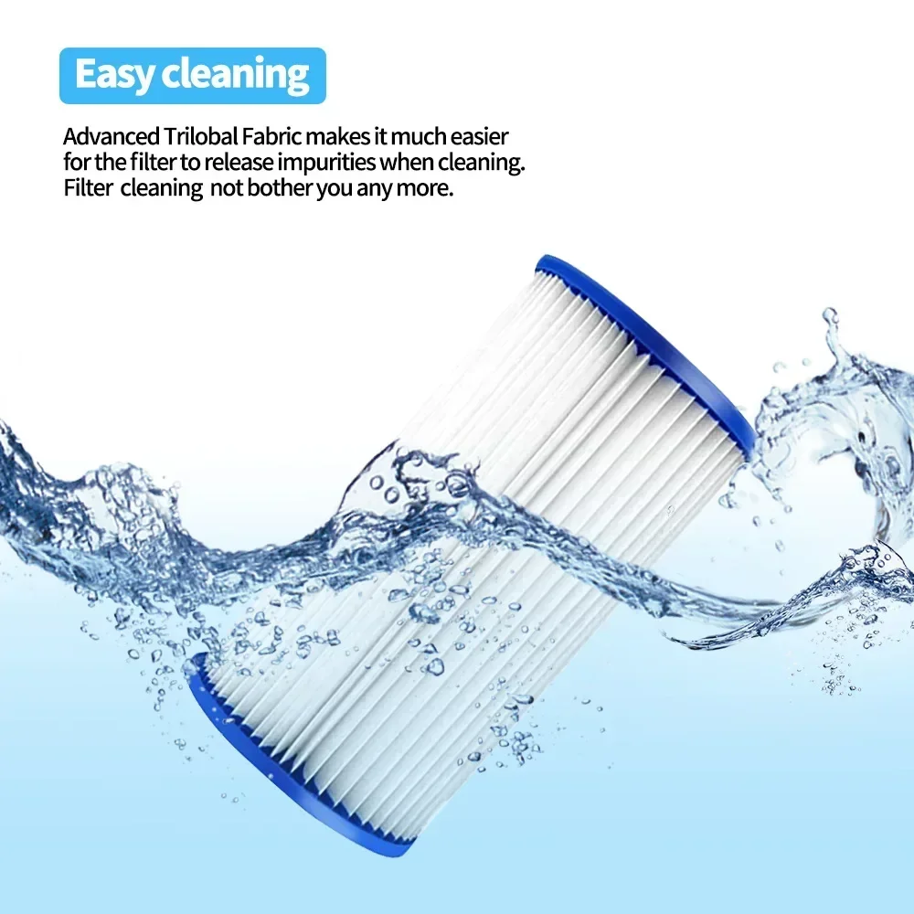 Для фильтра Intex TYPE A SWIMMING POOL INTEX 29002 для картриджа Bestway III Фильтр бассейна Пылесос