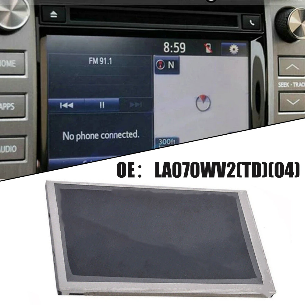 

7 Inch Radio Navigation Display LCD Screen LA070WV2 (TD)(01) For Toyota For Tundra 2014 2015 2016 2017 2018 2019