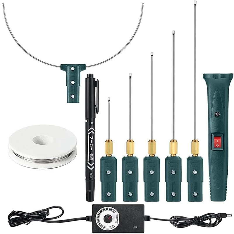 

Комплект резака для пенопласта LICE-Hot с регулятором температуры, электрическая резка 100-240 В/24 Вт для художественного ремесла, резьба по пенопласту EVA