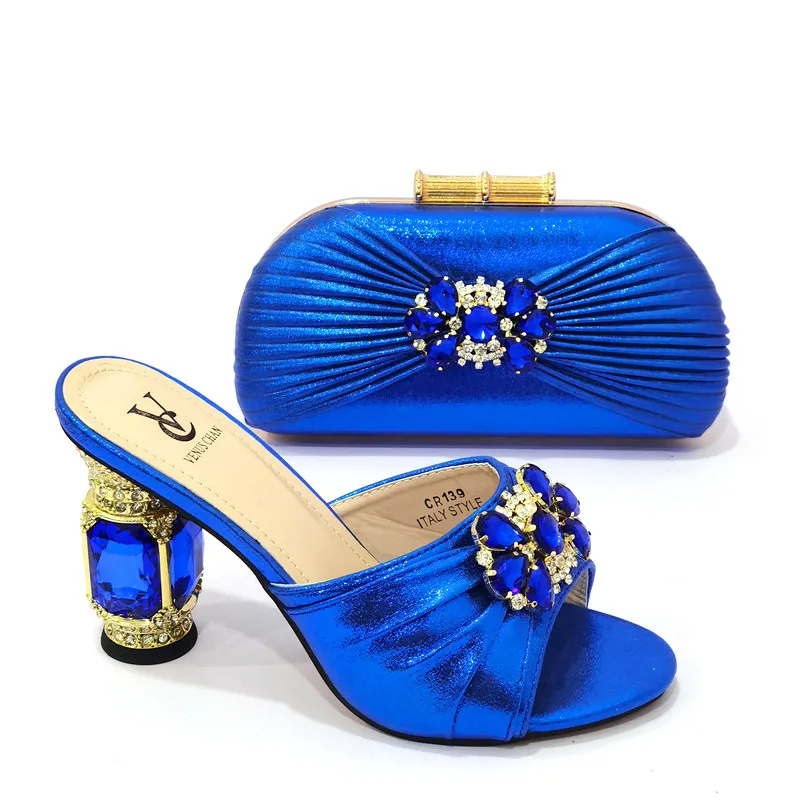 

Лидер продаж, туфли и сумки, подходящие под синий цвет, женская сумка-кошелек с цветком для свадьбы с кристаллами