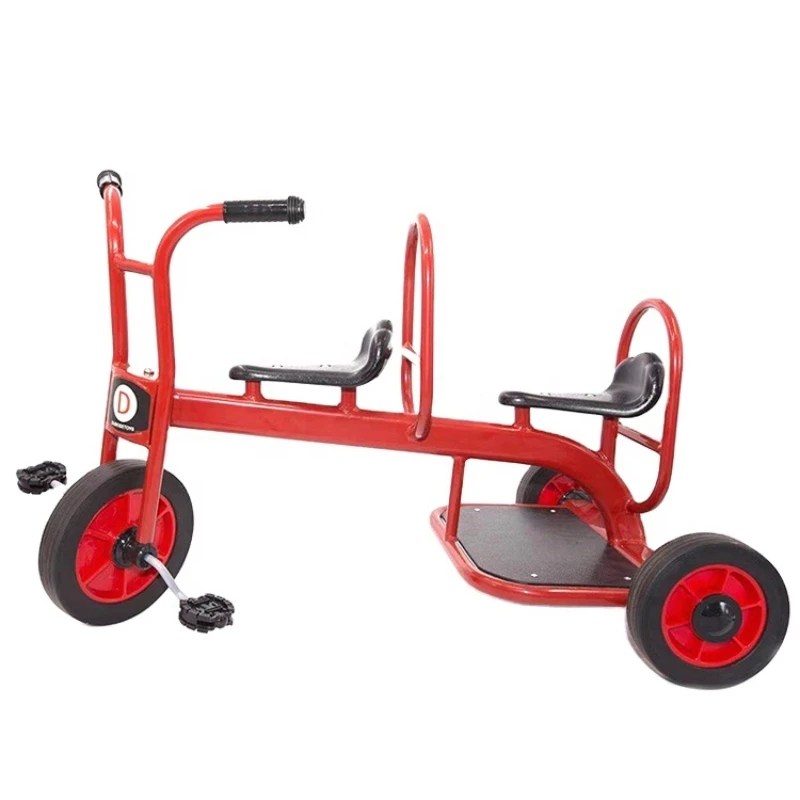 

Manpower and High carbon Steel Material Children tricycle Ride on toy car