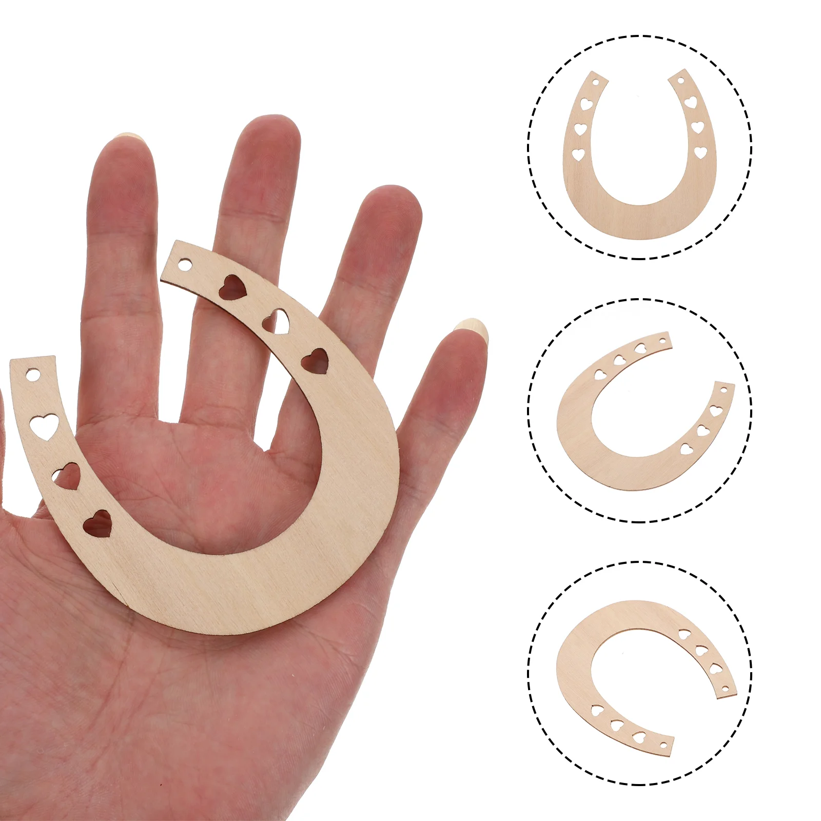 

Wood Horseshoe Wooden Unfinished Slices Cutouts Blank Diy Pieces Cowboy Craft Shapes Decorations Tags Cutout Crafts Rustic