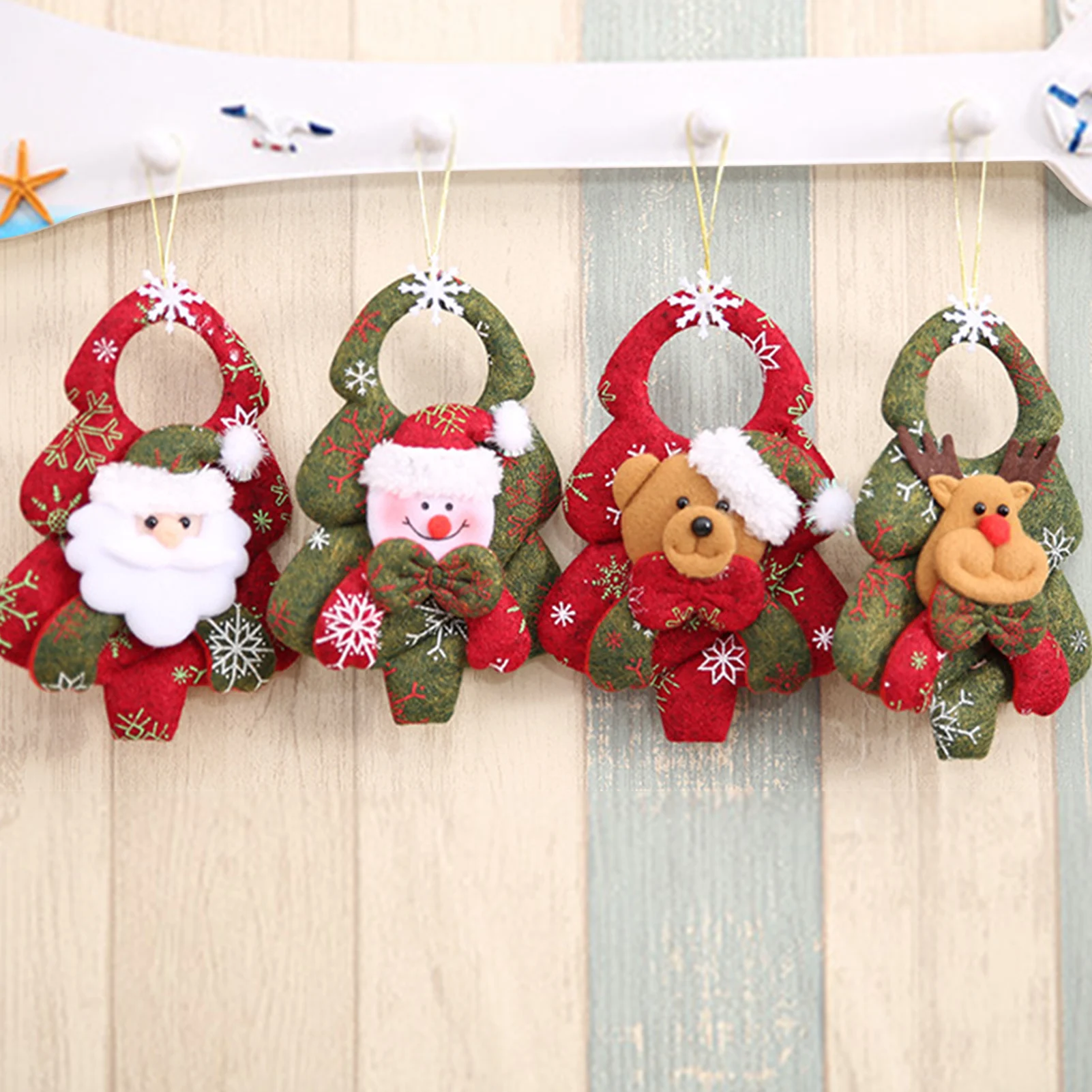 

Рождественская елка, плюшевая искусственная прочная креативная декоративная игрушка для праздвечерние украшения, уникальное ручное изгот...