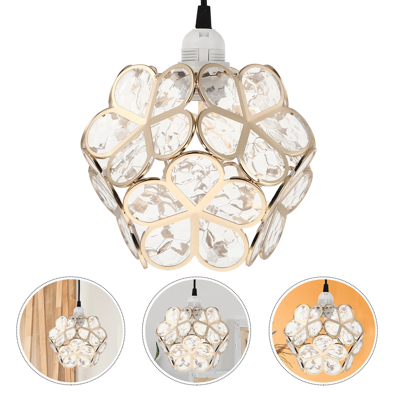 

Delicate Acrylic Hanging Lamp Decor Flower Lamp Decor Corridor Hanging Lamp
