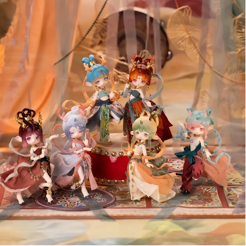 Коробочка с сокровищами Penny's · Эвкалиптовое покрытие-Youyou Luming Dunhuang Series Bjd Removbale