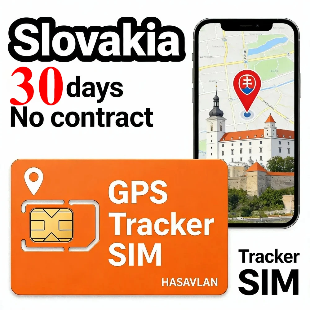 Фото 4G SIM-карта-трекер, без контракта, 30 МБ/30 дней, Tri-cut 2G/3G/4G LTE GPRS M2M IoT для TK905 ST-902, ZOVAGOLO СЛОВАКИЯ №1
