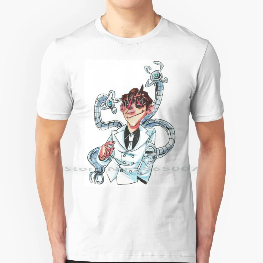 Octopus T Shirt 100% Cotton Octopus Doc Ock Otto Octavius Villains Big Size 6xl Tee Gift Fashion