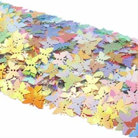 300pcs glitter butterfly shape sequins girls diy wedding dancing outfit clothing crafts accessories gasket handcraft material