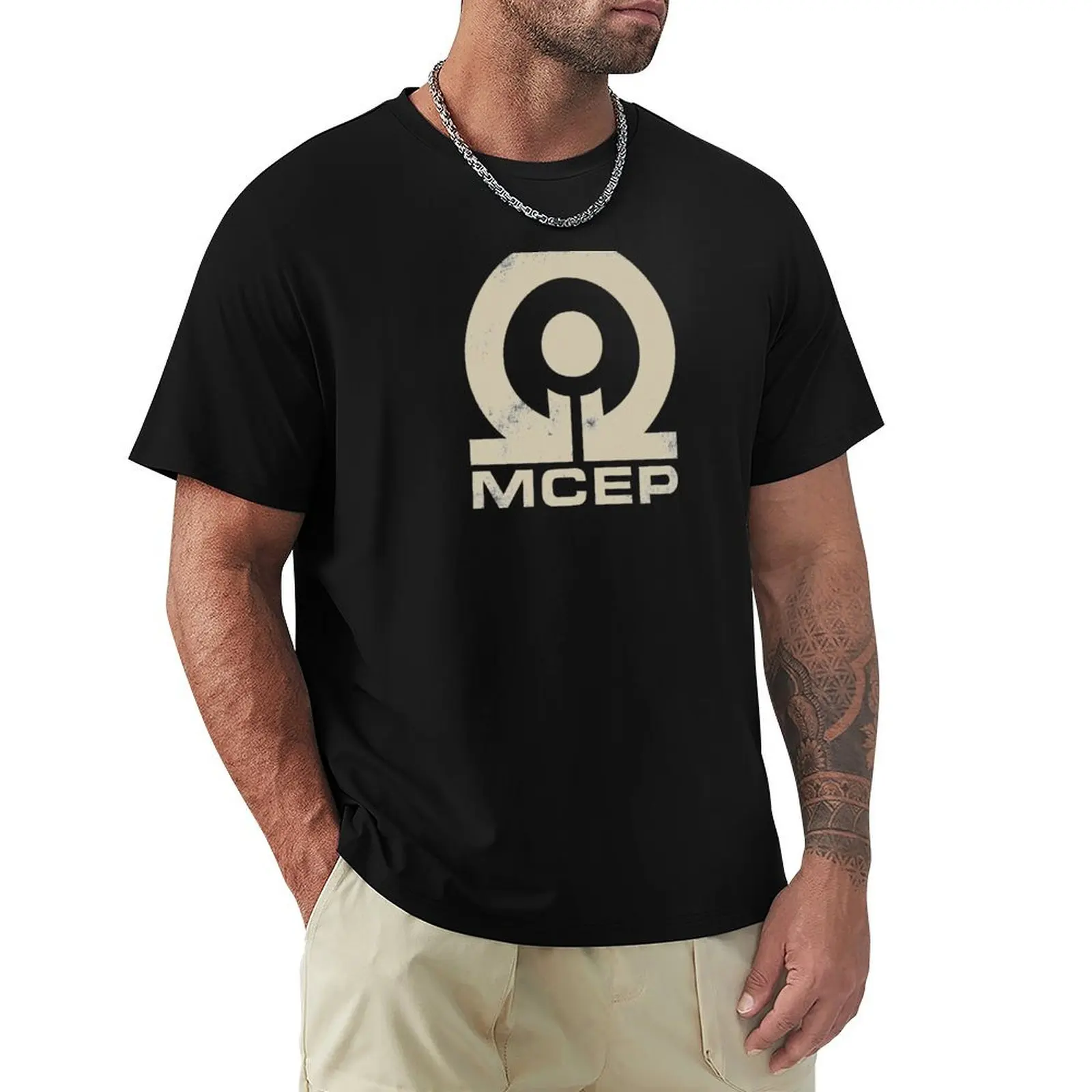 Мерсерный центр для экспериментальной физики MCEP Tales from the loop Потертая футболка