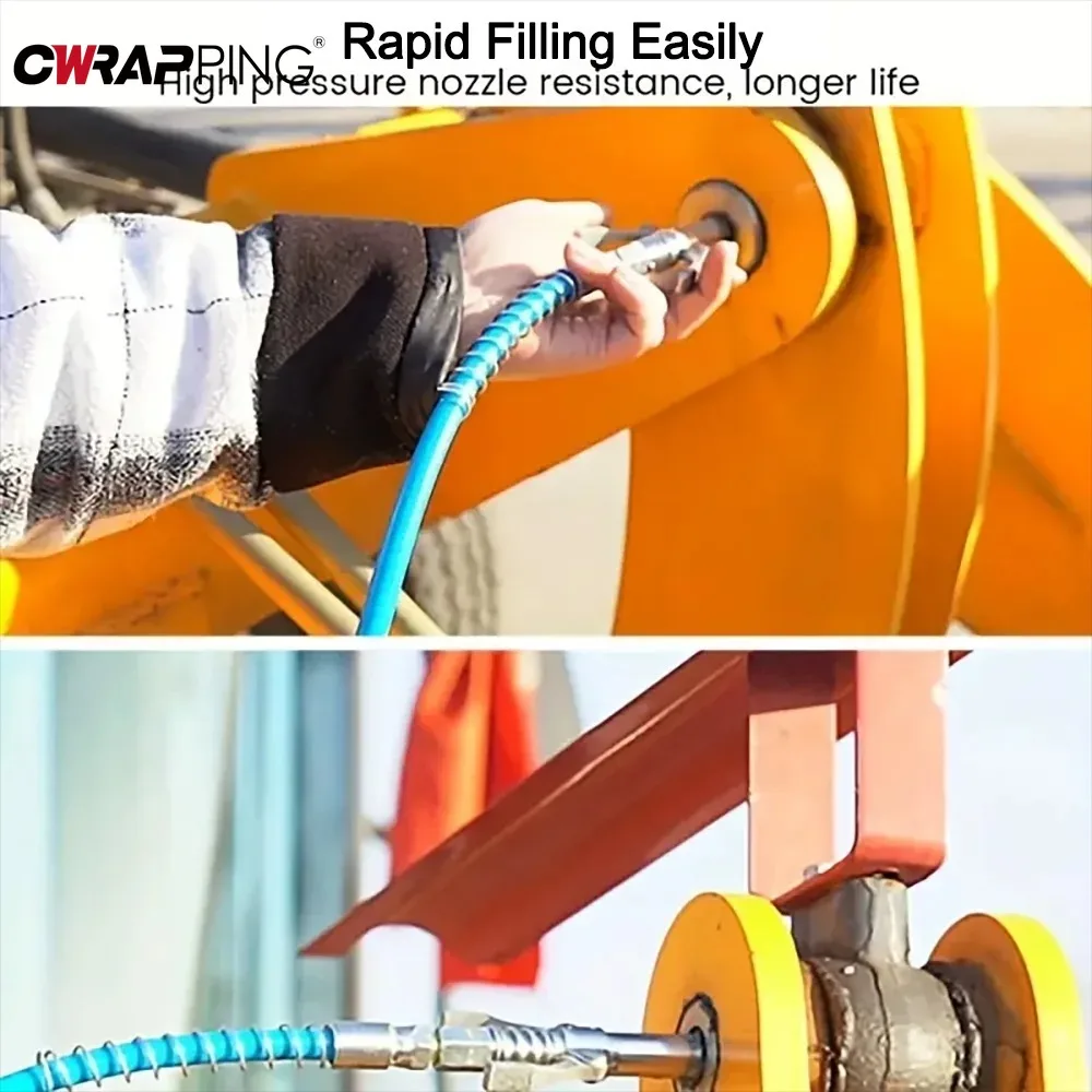 2 Шт. 10000 Фунтов На Квадратный Дюйм NPTI/8 Автомобильный Смазочный Пистолет