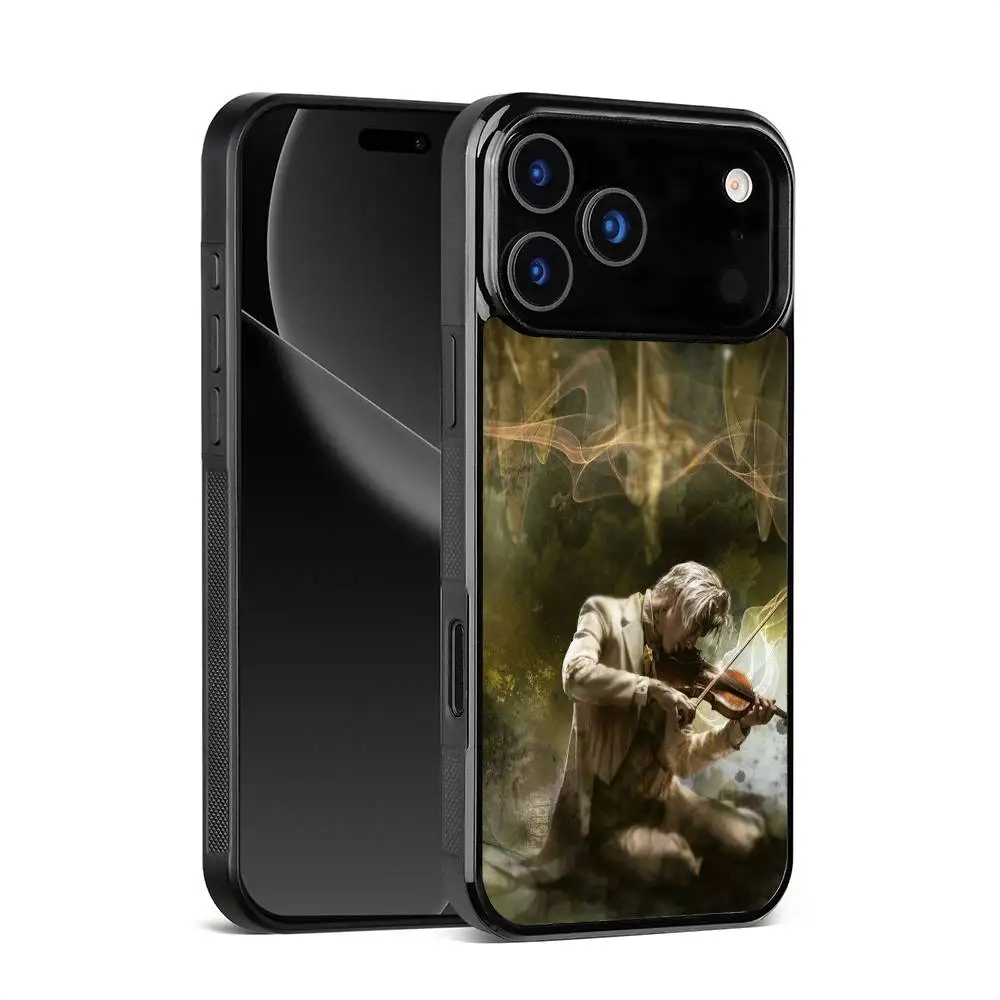 Фото Чехол для телефона Game S-Shadowhunter RuneS для IPhone 16, 15, 14, 13, 12, 11 Pro Max Plus Mini Plus, жесткая зеркальная поверхность, защита Funda №2