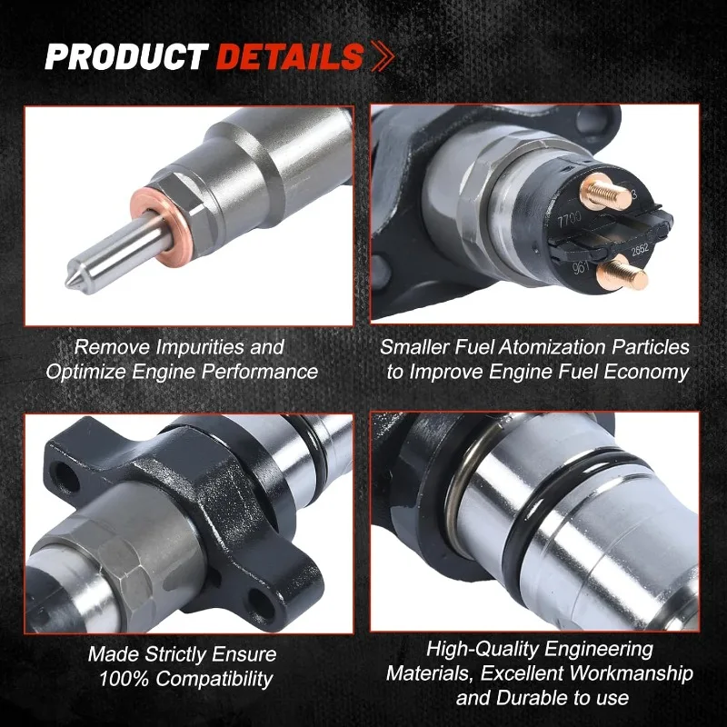 0445120103 0986435505 Форсунка Common Rail для Dodge Ram 2500 3500 4500 5500 5,9 л Пикап Cummins Turbo 5,9 л Дизельный двигатель (art.: 3920d2dded9ae) - 3920d2dded9ae
