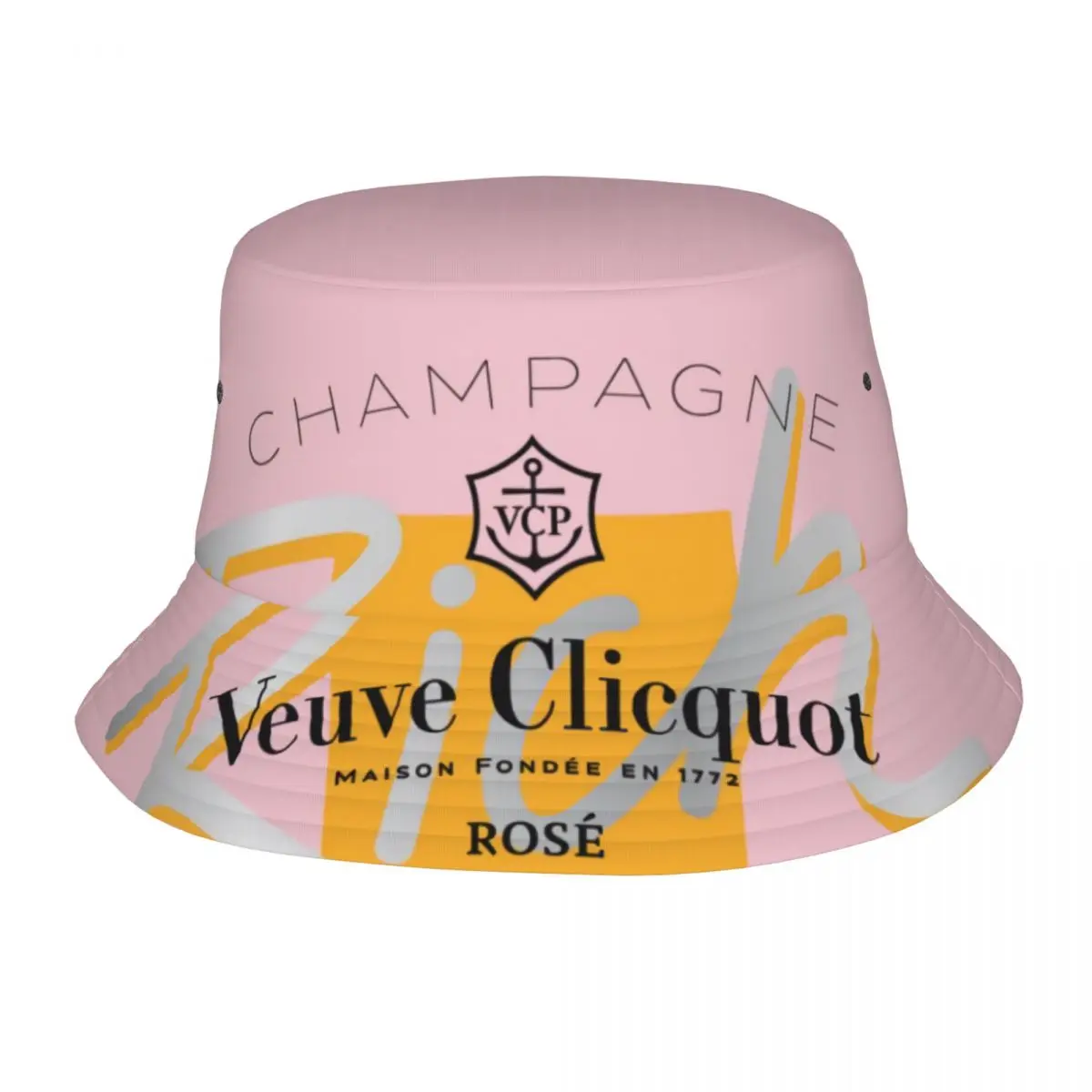 

Панама цвета шампанского VCP для мужчин и женщин, модная Кепка унисекс, летняя кепка