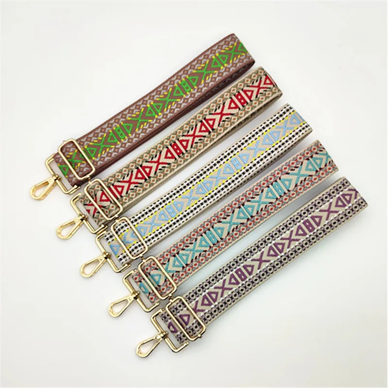 

Handbag Handle Bag Belt Bag Part Accessory Shoulder Crossbody Strap Replacement Jacquard Thickened 5cm Wide Adjustable Bag Strap