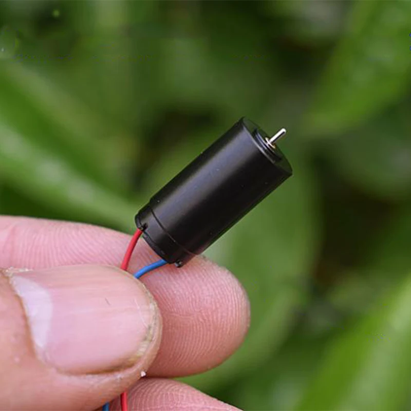 

Black 8.5mm*17mm Micro Coreless DC Motor DC 12V-24V 10000RPM-20000RPM High Speed Strong Magnet Mini Electric Motor DIY Toy Model
