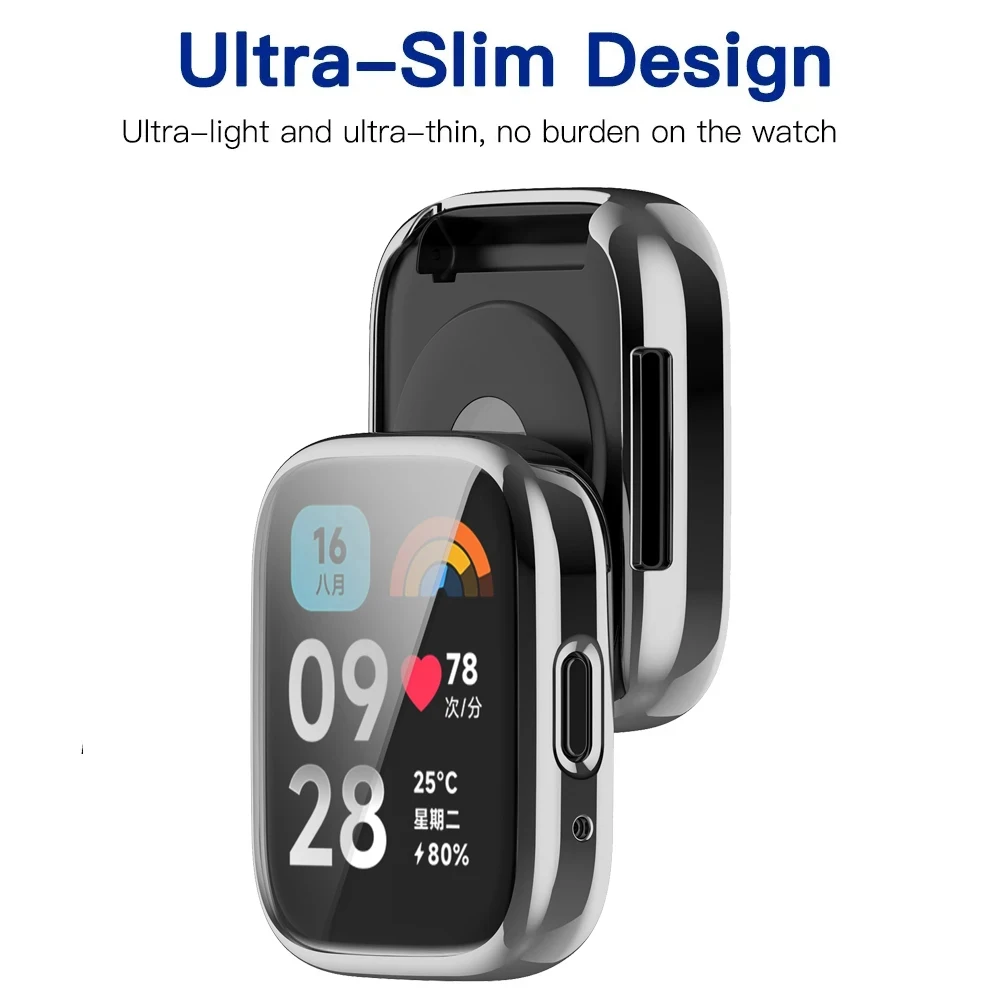 Фото Защитный чехол из ТПУ для Xiaomi Redmi Watch 6 5 4 3, чехол для умного ремешка для часов, защитный чехол для Redmi Watch 5 3 Active/Lite №3