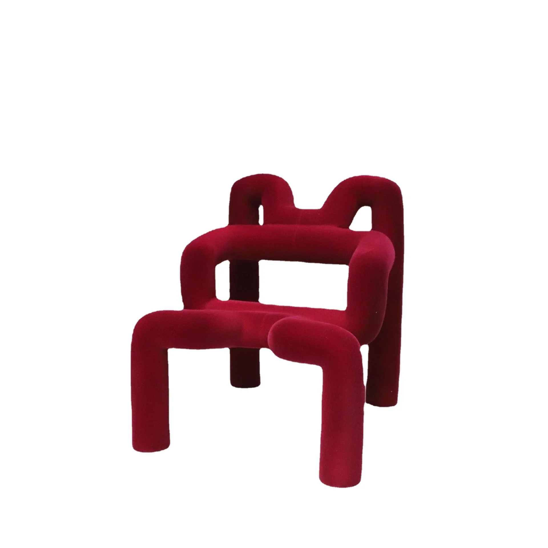 Американский креативный стул из смолы украшение модель комнаты отдел продаж