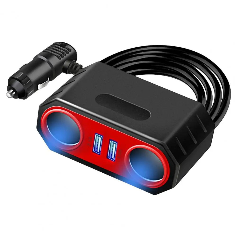 

Автомобильное зарядное устройство 120 Вт, 3,1 А, 2 USB разъема, быстрая зарядка, для транспортных средств