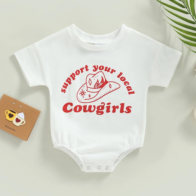 

Комбинезон детский с круглым вырезом и коротким рукавом