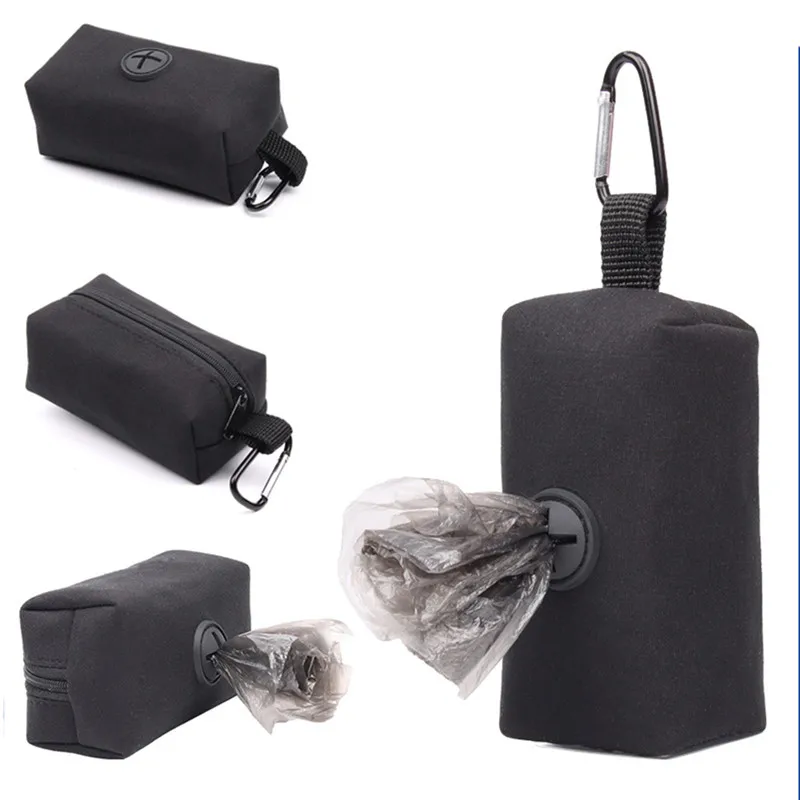 

Мешок-диспенсер для отходов домашних питомцев, портативный уличный органайзер для мусорных пакетов для щенков, кошек, собак