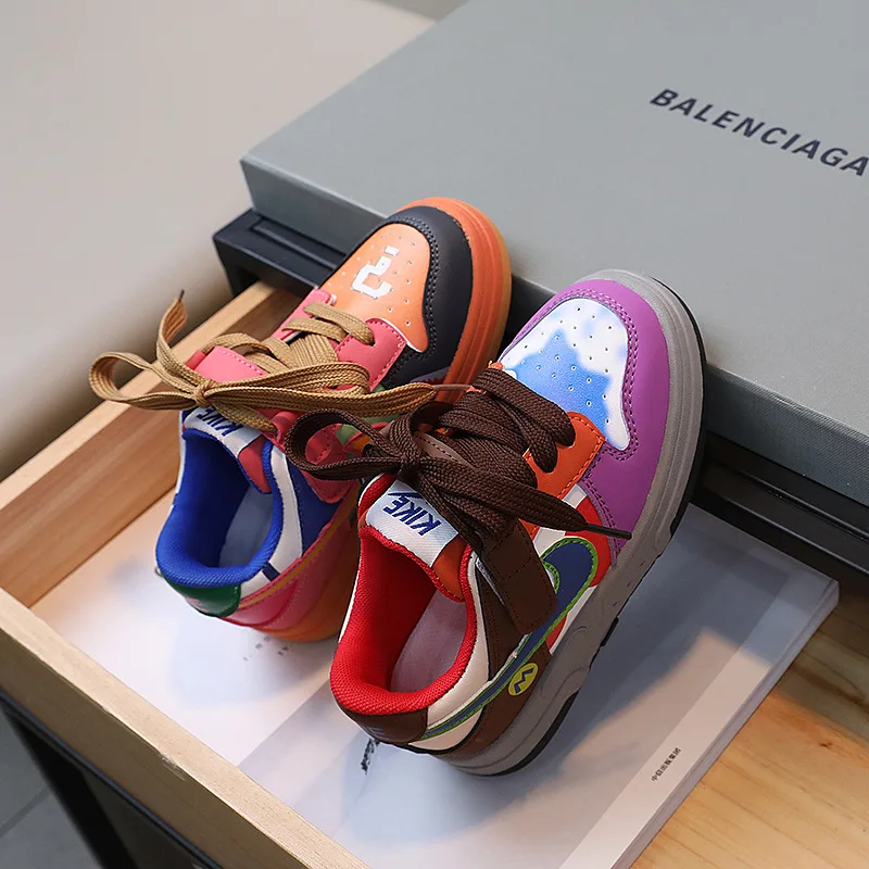 Детская обувь для мальчиков размеры 27-36 Корейская версия мандаринка