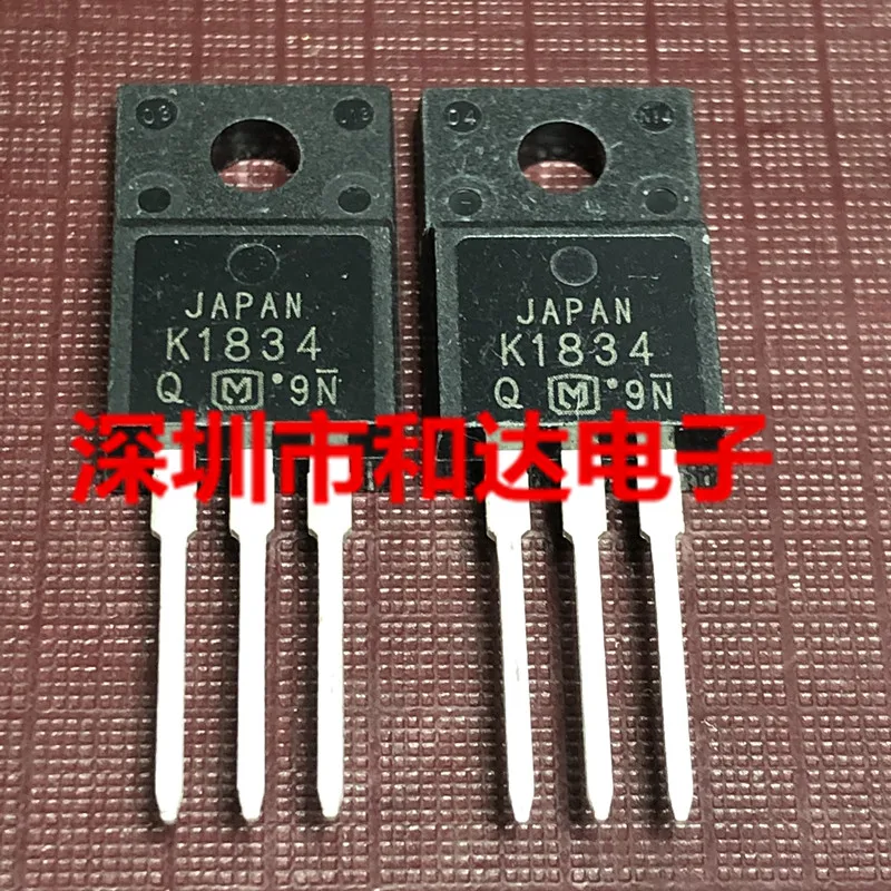 

10pcs K1834 2SK1834 TO-220F 800V 2A