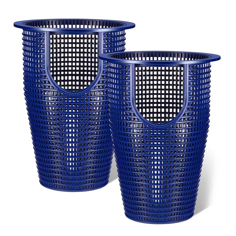 

2 Pcs Heavy Duty Filter Basket Pool Skimmer Basket Pool Pump Filter Plastic For 070387,91110040,310-3210