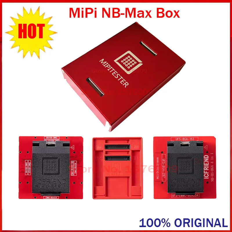 Новинка 2022 адаптер MiPi Box /mipi nb max box + UFS 4 в 1 поддержка BGA 153 254 297 E-MATE eMMC 13 |