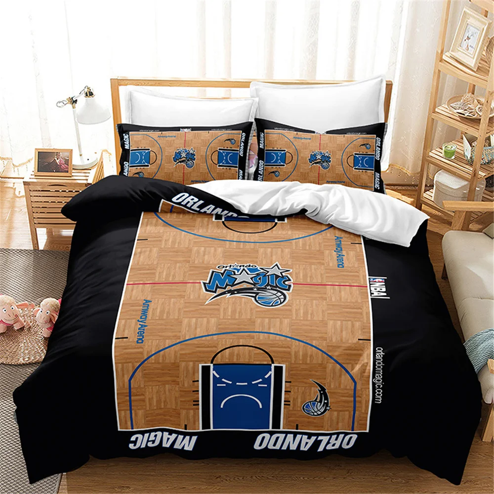 

Basketball Style Bedding Set For Bedroom Soft Bedspreads Home Dector Comefortable Duvet Cover Quality Quilt Cover And Pillowcase