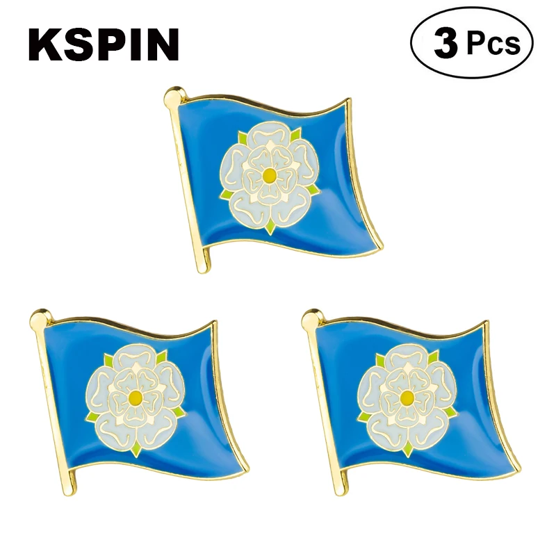 

YORKSHIRE Lapel Pin Brooches Pins Flag badge Brooch Badges