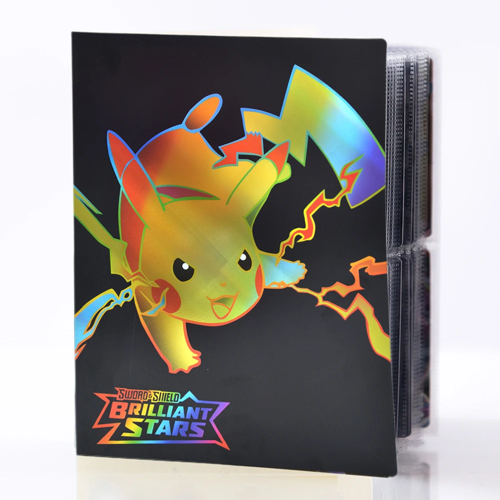 

240 Pcs Pokemon Cards Album Book Map Pikachu Binder Notebook Protection Charizard Booklet Collectible Card Holder Gift Toy