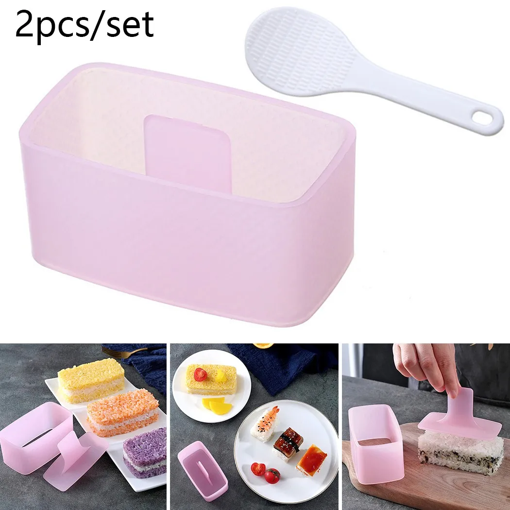 

Антипригарная форма для риса в суши набор совок рисовый онигири мяч Bento пресс-форма «сделай сам» инструменты кухонные аксессуары