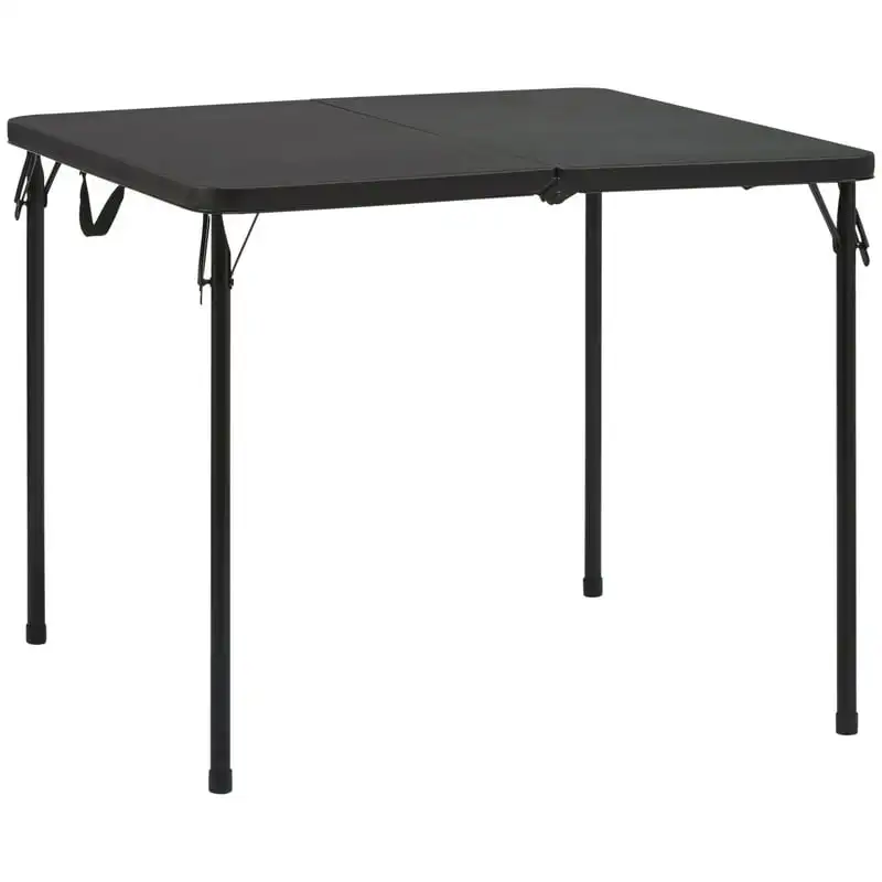

34" Square Resin Fold-in-Half Table, Rich