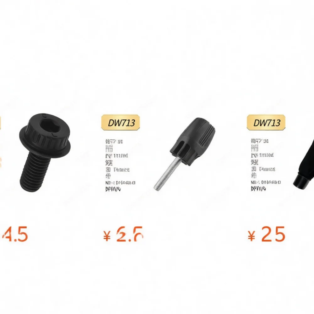 Фото Прочный стальной сменный винт для торцовочной пилы Dewalt DW702 DW713 DW715 DW718 DWS713 DWS715, запчасть для электроинструмента. №1