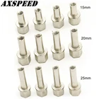 AXSPEED 4 шт. 12 мм шестигранный адаптер привода ступицы колеса 152025 мм удлинительная Колонка металлические гайки для 1:10 SCX10 WRAITH Радиоуправляемый гусеничный автомобиль запчасти