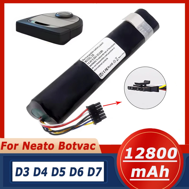 Фото Аккумулятор 205-0011 для Neato Botvac D3 D4 D5 D6 D7, аккумулятор для робота-пылесоса 205-0011, 14.4В 61Втч 5600мАч №2