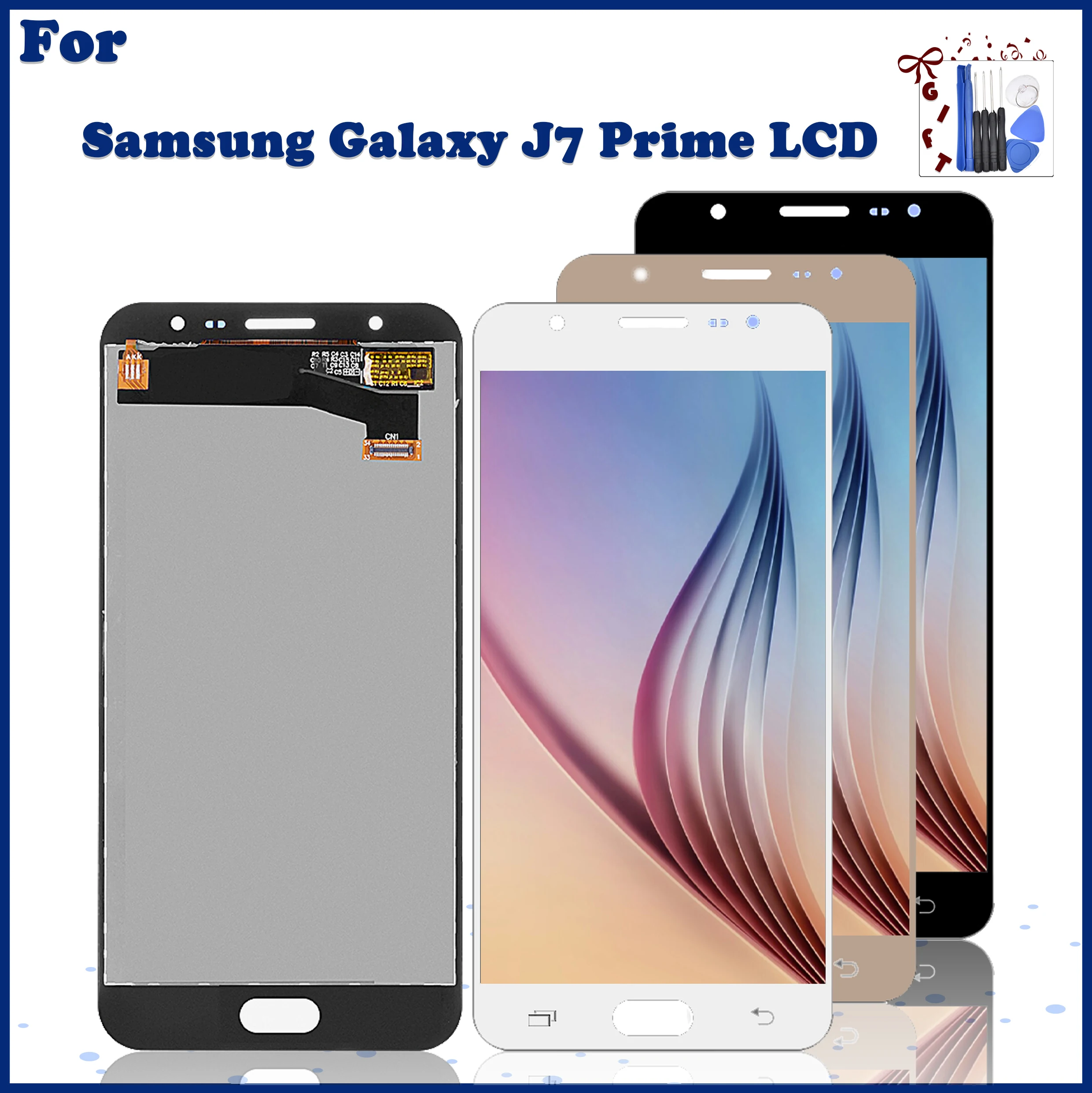 

Original 5.5"For Samsung Galaxy J7 Prime LCD Display Touch Screen Digitizer Assembly Replacement for J7 Prime G610 G610F G610M