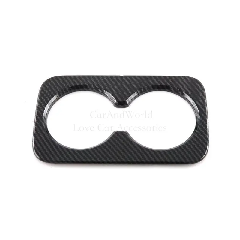 Заднее сиденье из АБС-углеродного волокна Обложка отделка аксессуары для