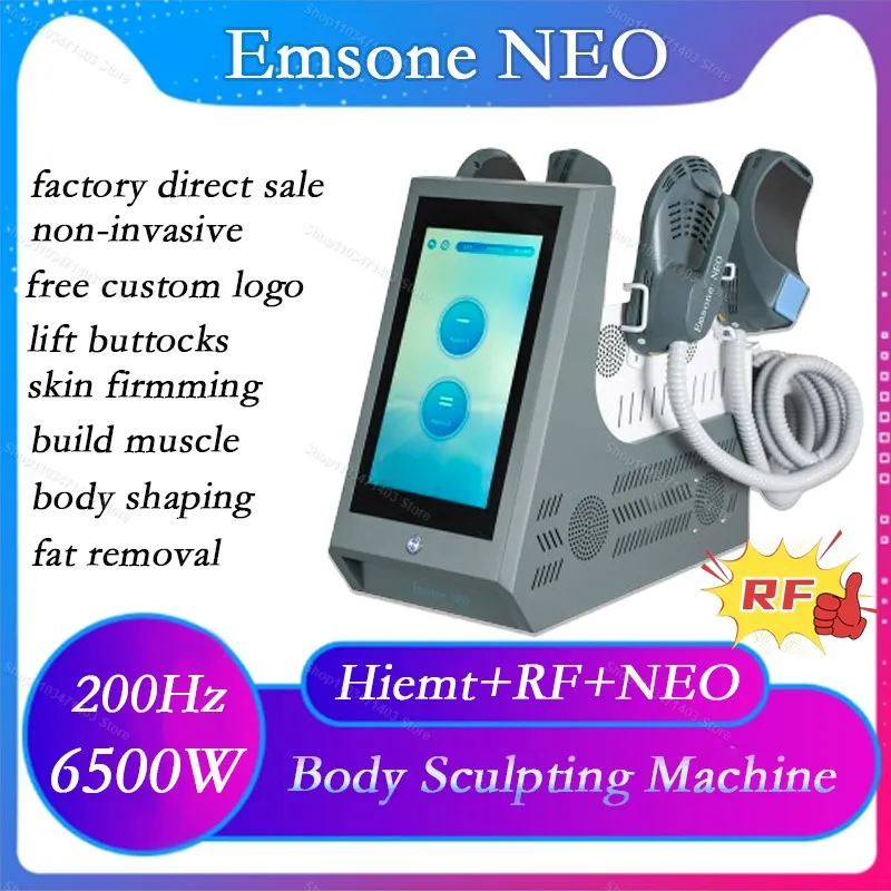 Фото Аппарат Emsone NEO Body Sculpt RF для коррекции фигуры, EMS-стимуляции мышц, HI-EMT, удаления жира, для салонов красоты №2