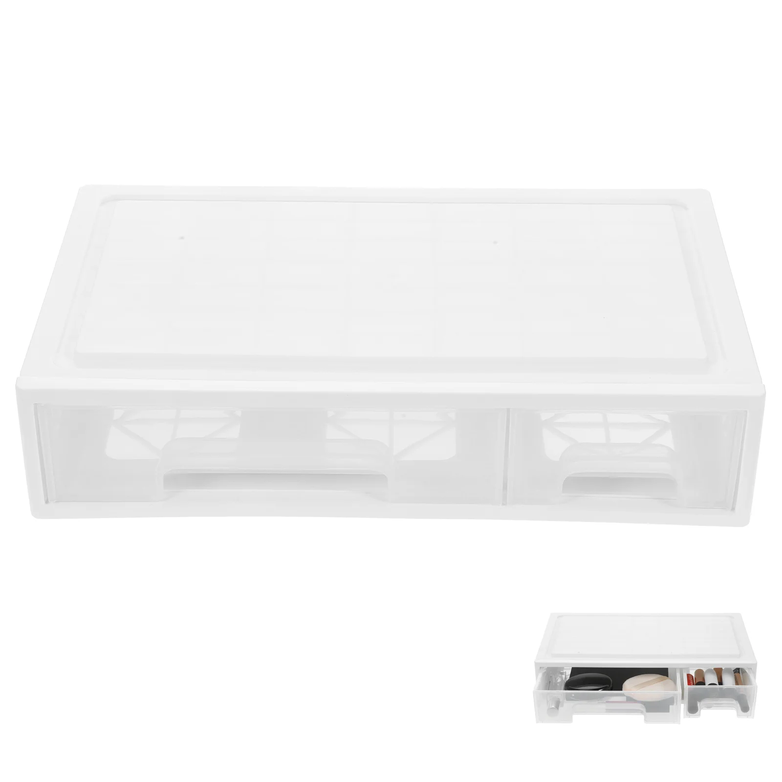 

Drawer Type Storage Case Desktop Organiser Plastic Drawers Containers Organizer Shelf Bins Makeup Large