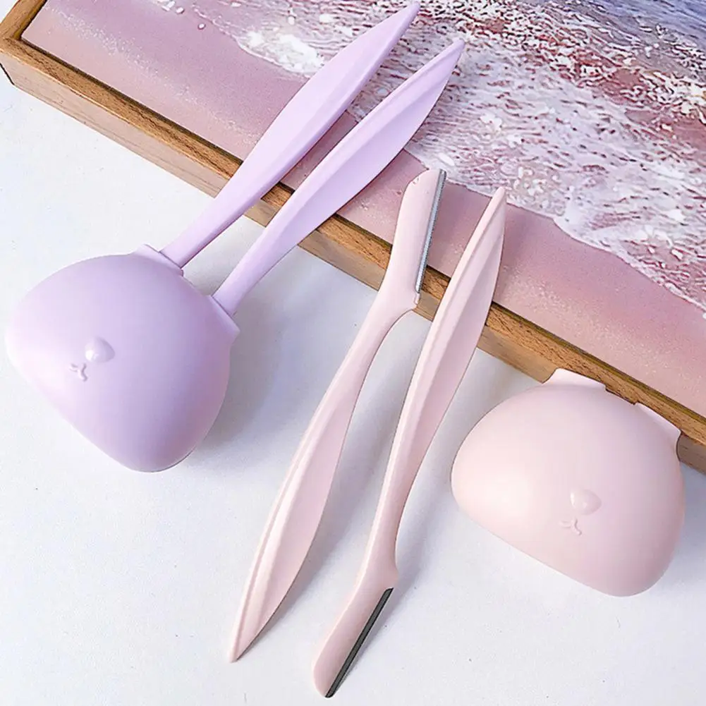 

Universal 1 Set Washable Makeup Eyebrow Shaver Accessories Lightweight Brow Trimmer Rustproof for Women