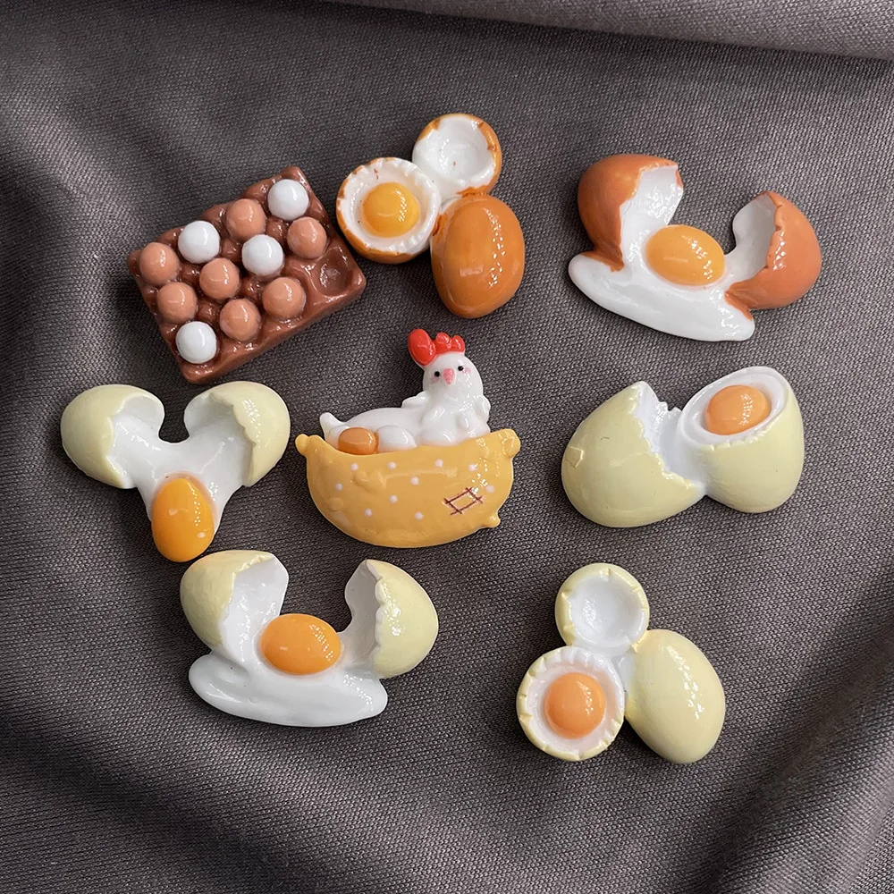 10 шт. миниатюрные кабошоны для украшения кукольного домика