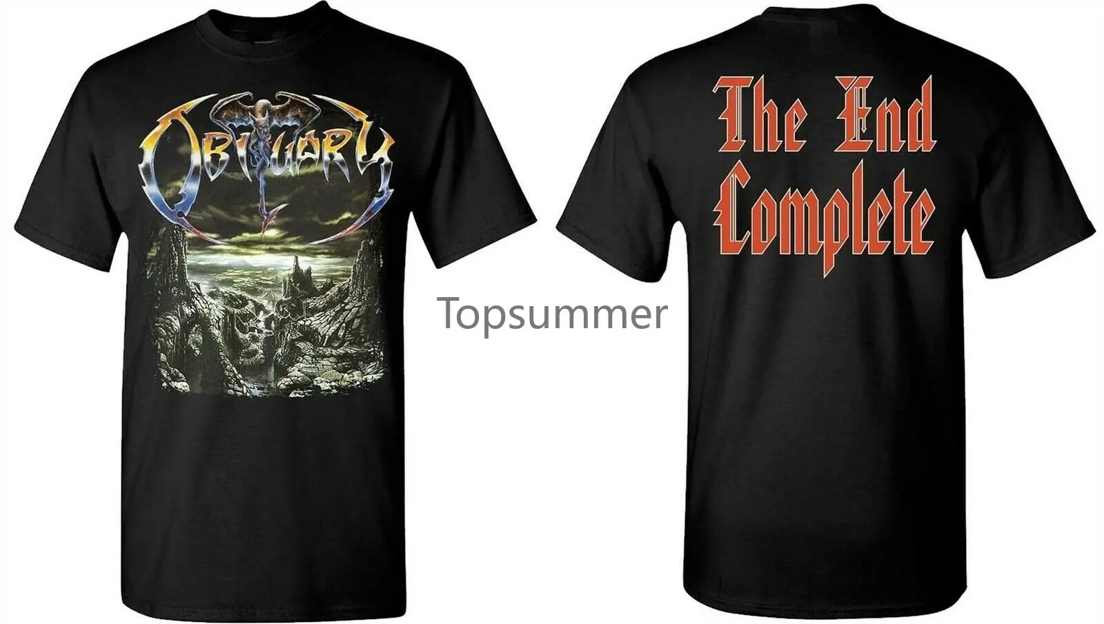 

Obituary Cd Cvr The End Complete Shirt Xl New