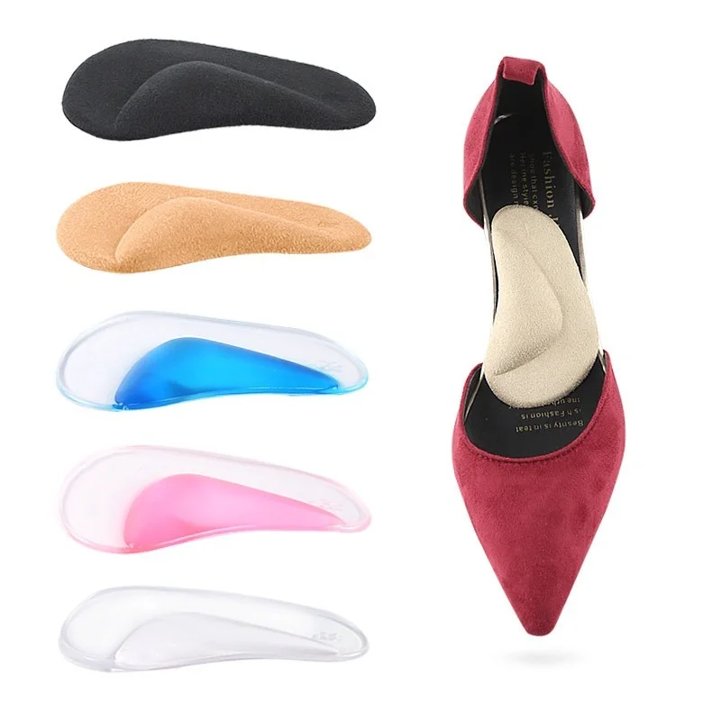 

1Pair Professional Arch Orthotic Support Insole Foot Plate Flatfoot Corrector Shoe Cushion Foot Care Insert Insoles Silicone Gel