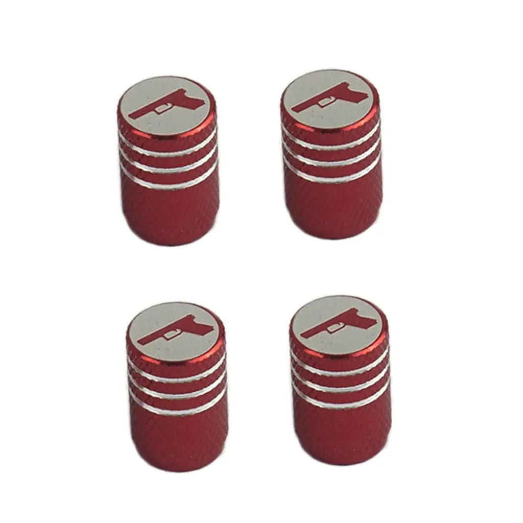 

4 шт. пылезащитный Алюминиевый клапан для автомобиля, мотоцикла, грузовика, велосипеда и велосипеда