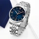 YHMEI Top Brand Watch Men Stainless Steel Business Date Clock Waterproof Luminous Watches Mens Luxury Sport Quartz Wrist Watch Other Image