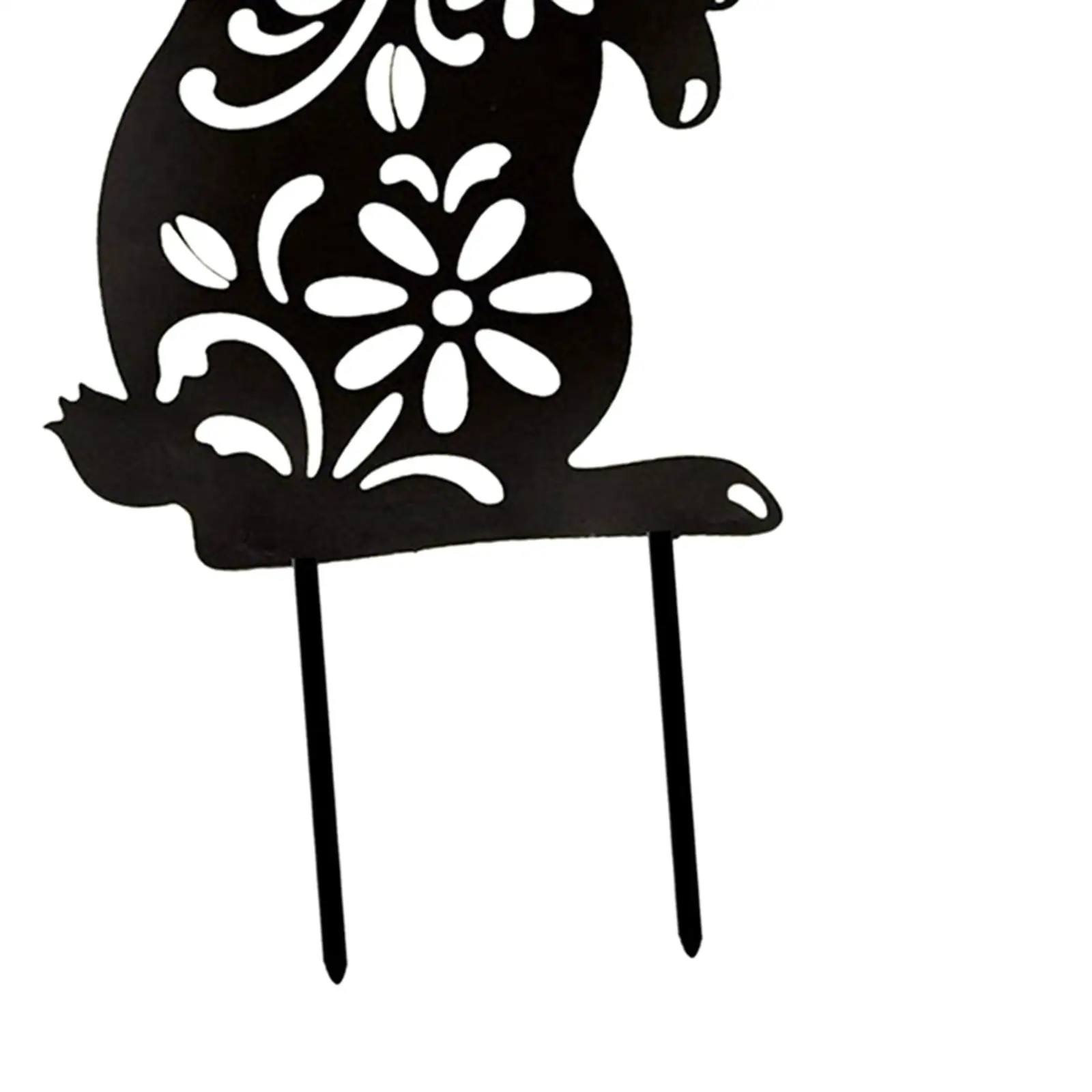 

Bunny Silhouette Rabbit Figure Bunny Statue for The Exterior Decoration of The