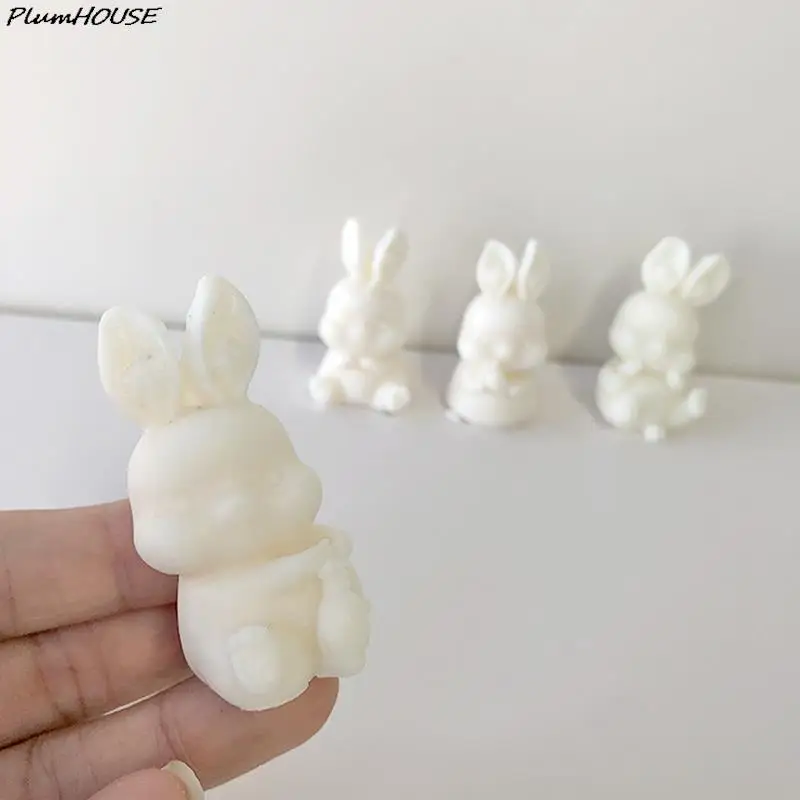 

1Pc Easter Cute Rabbit Silicone Mold DIY Chocolate Baking Mould Handmade Soap Resin Mold Cake Decorating Tools for Easter