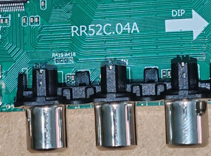 Фото Плата драйвера LCD RR52C.04A с поддержкой цифровых сигналов DVB-S2, DVB-C, DVB-T2/T, ATV, универсальная, с двумя USB-портами для воспроизведения медиа. №2