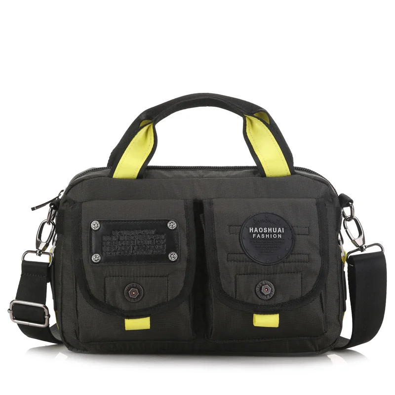 New men's handbag leisure Single Shoulder Messenger Bag outdoor waterproof travel bag back bag public bag